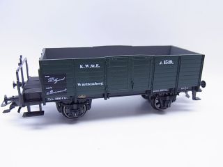 LOT 842  Neuwertiger Märklin H0 46961 offener Güteragen der K.W.Sts