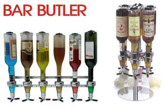 Bar Butler II   6er Flaschenhalter Getränkeportionierer