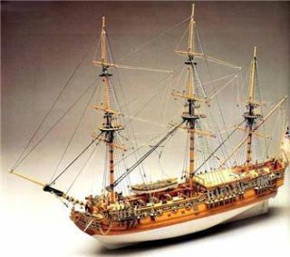 Mantua Panart Royal Caroline wood ship kit. Model # 750