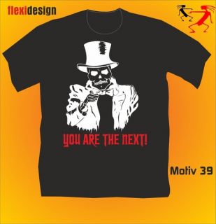 Fun T Shirt Disco Party Skull Gag Motiv 39