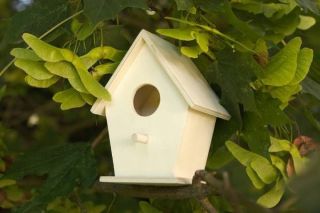 Nistkasten / Vogelhaus aus Holz zum Selbstgestalten