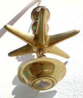 JUDENSTERN SABBATLAMPE NÜRNBERGER ROTSCHMIEDE SHABBATH LAMP JUDAICA