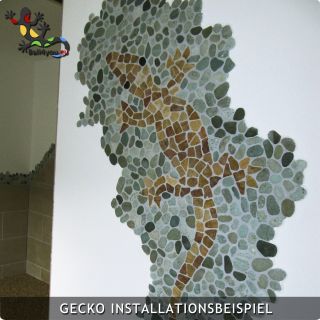 TOP Bali Naturstein Gecko Mosaik 120 x 60 Grün Natursteinfliesen