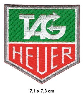 TAG HEUER Aufnäher Patches Racing Team Tesla Le Mans F1