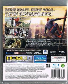 Playstation 3 PS3 Spiel The Amazing Spiderman Spider Man NEU