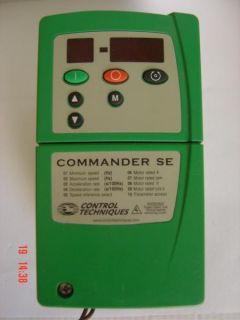 Commander SE11200075 SE1.5M 0,75kW Frquenzumrichter Frequency Inverter