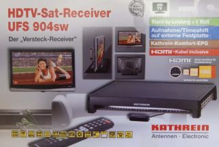 Kathrein UFS 904 sw HDTV Sat Receiver