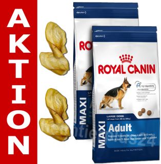 2x15 30 kg Royal Canin Maxi Adult   Hundefutter für große Rassen +4