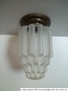 Art Deco Deckenlampe Sky scraper lampe um 1930 Moderniste art moderne
