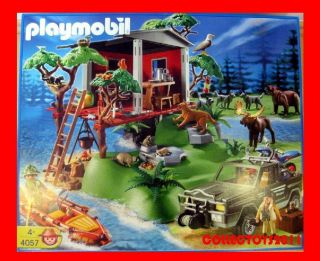 Playmobil 4057 Tolles grosses Abenteuer Camp Baumhaus Exklusiv Set NEU