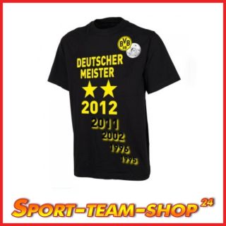 Original Meister T Shirt Borussia Dortmund / BVB Deutscher Meister