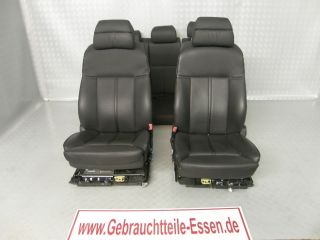 BMW E60 Lederausstattung 5er Leder Sitze Schwarz VOLLLL
