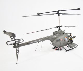 RC 3D Hubschrauber, 3 Kanal, LiPo, GYRO  Hughes 500 Defender