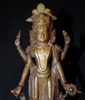 Alte hinduistische Bronze aus Asien Indien   SHIVA   Darstellung mit