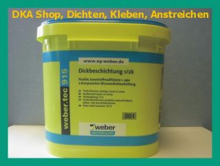 Deitermann 1K Bitumen Dickbeschichtung 30l (1,57€/l)