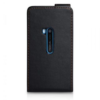 Zubehör Für Das Nokia Lumia 920 Schwarz PU Leder Flip Tasche Hülle