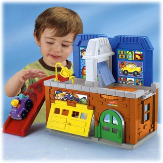 Fisher Price W8687 Little People Wheelies Waschanlage Spielzeug #6872