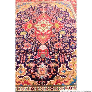 Exklusiver Schöner Handgeknüpfter Perser Palast Teppich Täbris Ghom