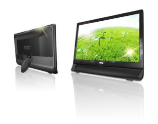47cm (19) Zoll AOC E966SWN Design LED TFT LCD Monitor, VGA / DVI
