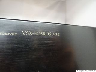 Pioneer VSX 505 RDS MKII Dolby surround reciever 5 x 70 watt