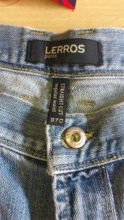 Lerros Jeans 32 / 34 Pants Straight Cut 970 regular waist gerades Bein