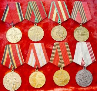 KONVOLUT 8 Orden Medaille Russland Sammlung Russia Order Medal Russian