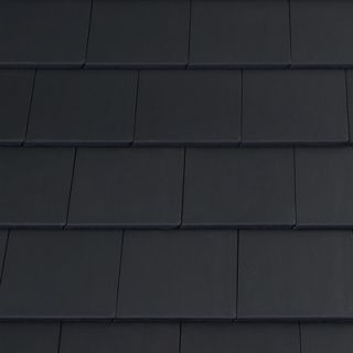 1m² B13N Dachsteine Dachziegel schwarz glanz Betondachstein