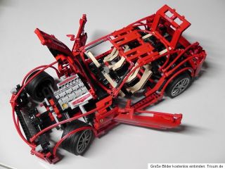 LEGO Racers 8145   Ferrari 599 GTB Fiorano komplett zusammengebaut von