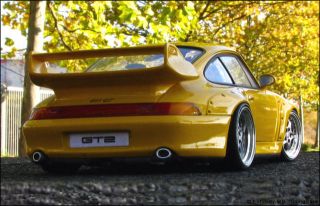 18 Tuning UT Porsche 911 993 GT2 Gelb + Porsche Felgen
