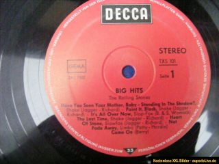 THE ROLLING STONES ♫ BIG HITS ♫ seltene TXS101 DECCA 1966 LP vinyl