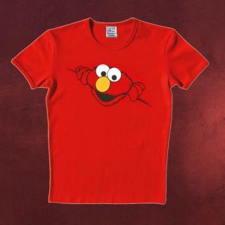 Sesamstraße Sesame Street   Elmo Marken Retro T Shirt zur Serie, sehr
