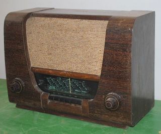L981/ Rundfunkgerät DDR RFT Radio Stassfurt Imperial um 1950