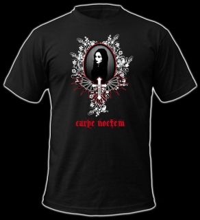 Longtime Gothic T Shirt   Carpe Noctem