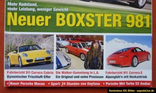 9ELF Magazin Der NEUE PORSCHE BOXSTER 981 – Fahrbericht Porsche 911