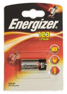Stück   CR 123 Energizer 3V Fotobatterie Lithium CR123 Batterie