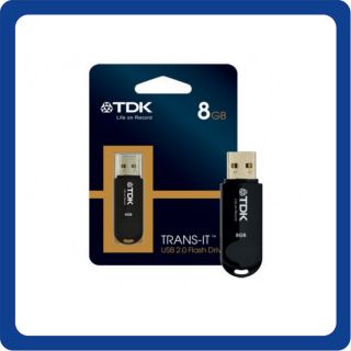 GB TDK USB 2.0 FLASH DISK DRIVE USB STICK 8GB