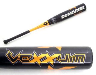 New 2007 Demarini Vexxum  8.5 Baseball Bat