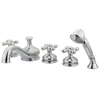 Elements of Design ES33325AX Roman Tub Filler 5 Pieces With Hand