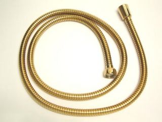 Kingston Brass ABT1030A2 Vintage Shower Hose, Polished Brass