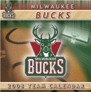 Milwaukee Bucks 2008 NBA Box Calendar
