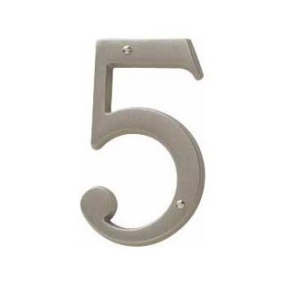 Baldwin 90675.102 House Number 5, Oil Rubbed Bronze