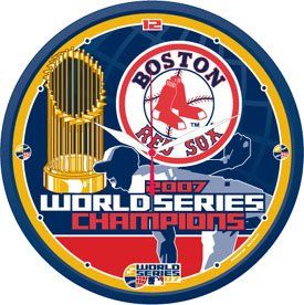 BOSTON RED SOX 2007 WORLD SERIES CHAMPS Logo 12 WALL