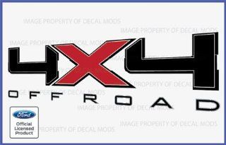Red 4x4 Off Road Decals Stickers  FRB (2009 2012)