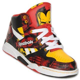 Boys Preschool Iron Man High Top Shoes, Red/Black/Yellow Shoes