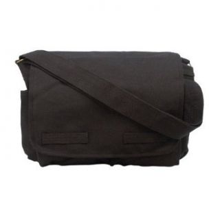 Rothco Classic Heavyweight Messenger Bag   IN BLACK