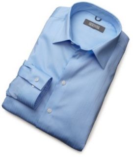 Kenneth Cole Reaction Mens Spread Collar Tonal Solid