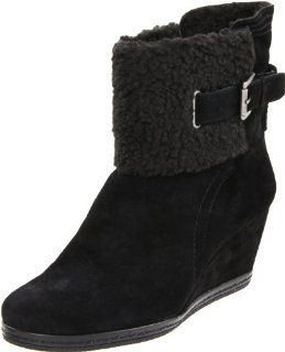  Nine West Womens Tulley Ankle Boot,Black Suede,6 M US Shoes