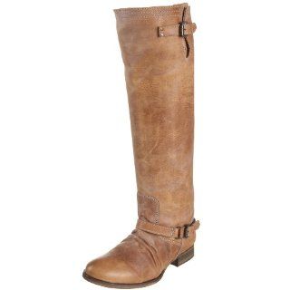 Steve Madden Womens Roady Knee High Boot,Brown Leather,5 M US Shoes