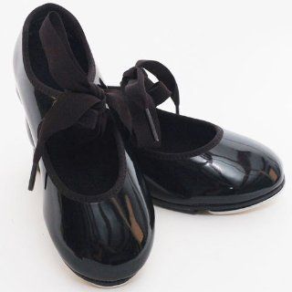 com New Little Girls Black Tap Dance Shoes Capezio 12 Capezio Shoes