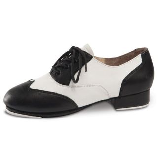 Black White Saddle Style Tap Dance Shoes Size 3 11 Danshuz Shoes